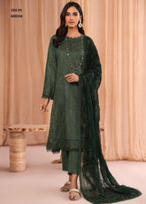 Zarif Unstitcehd 3 Piece Embroidered Eid Lawn Collection'2023-ZEL-01-Grecia